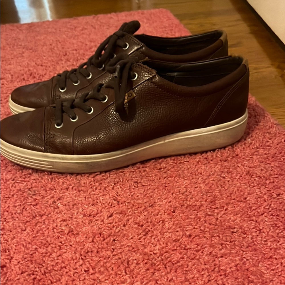 Ecco Brown Sneakers Classic Design - Picture 4 of 6
